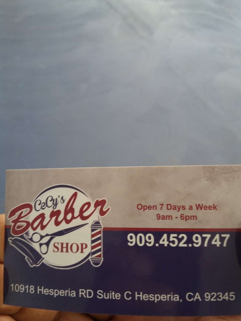 Cecys Barber Shop | 2151 United States, 10918 Hesperia Rd, Hesperia, CA 92345, USA | Phone: (909) 452-9747