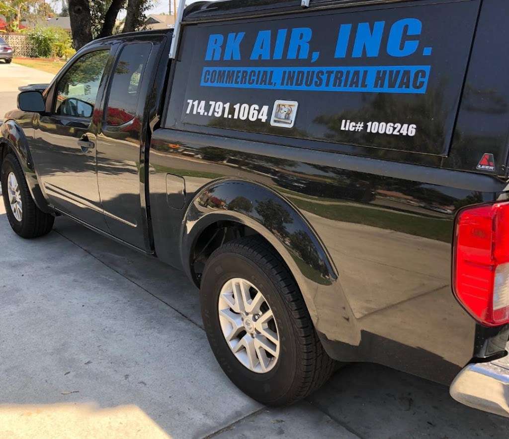 RK Air Inc | 509 N Chantilly St, Anaheim, CA 92806 | Phone: (714) 791-1064