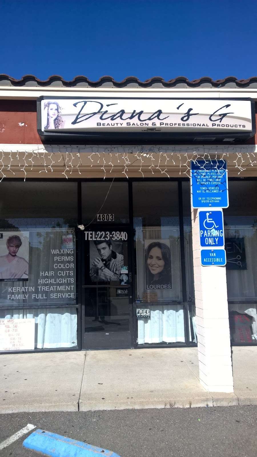 Dianas G Beauty Salon | 4801 Valley View Rd, El Sobrante, CA 94803, USA | Phone: (510) 223-3840