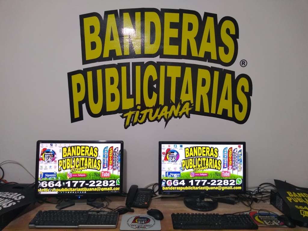 BANDERAS PUBLICITARIAS TIJUANA | Calle Matías Romero, Lomas de La Amistad 10, Infonavitcachanillas, 22180 Tijuana, B.C., Mexico | Phone: 664 177 2282