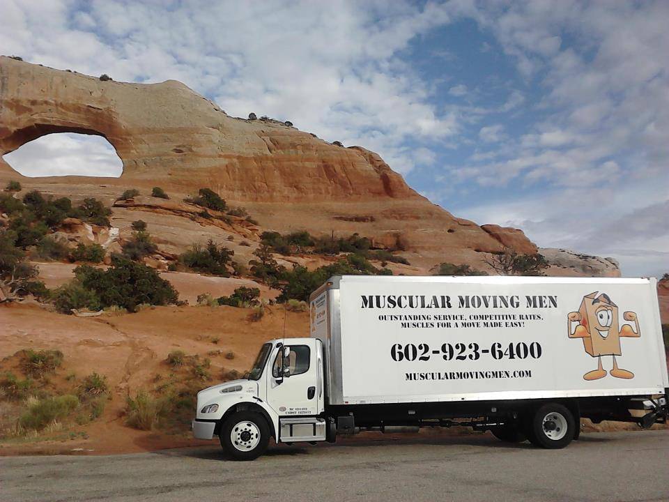 Muscular Moving Men and Storage | 2950 E Mohawk Ln suite 100, Phoenix, AZ 85050, USA | Phone: (602) 923-6400