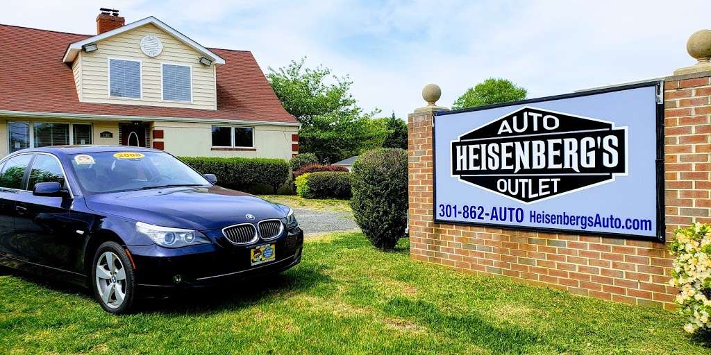 Heisenbergs Auto Outlet | 22583 Three Notch Rd, California, MD 20619 | Phone: (301) 862-2886