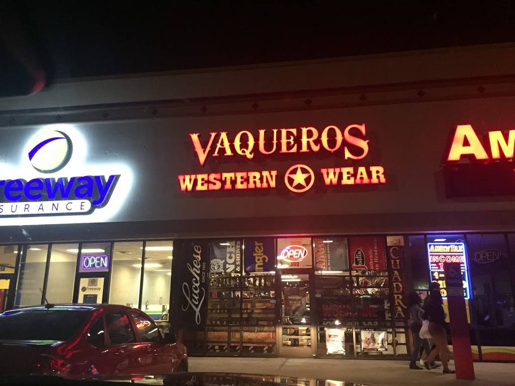 VAQUEROS WESTERN WEAR | 1120 E Parker Rd #203, Plano, TX 75074, USA | Phone: (214) 704-8838