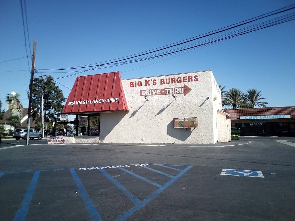 Big Ks Burgers | 1320 W 1st St, Santa Ana, CA 92703, USA | Phone: (714) 542-6033