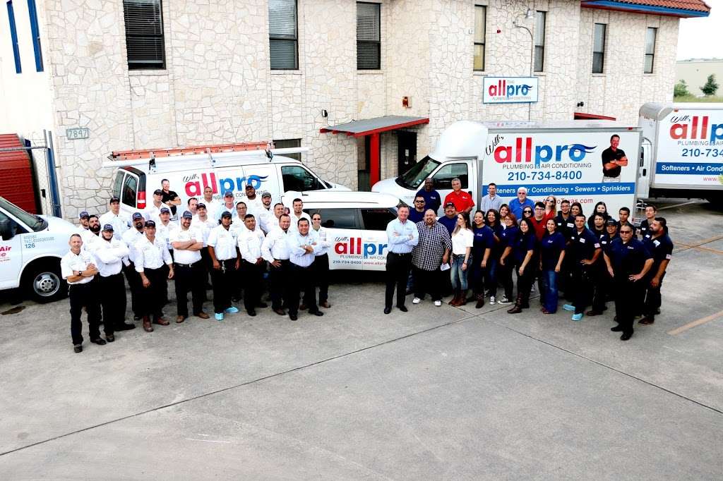 Wills All Pro Plumbing & Air Conditioning | 7847 Fortune Dr, San Antonio, TX 78250, USA | Phone: (210) 625-8198