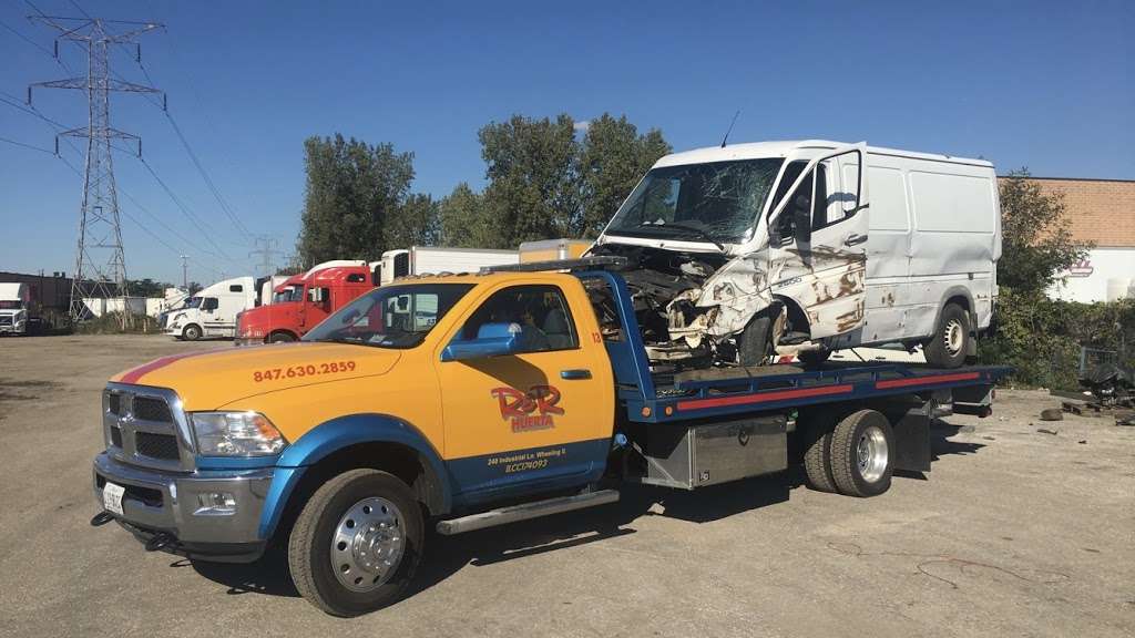 RR Huerta Towing | 240 Industrial Ln, Wheeling, IL 60090, USA | Phone: (847) 630-2859