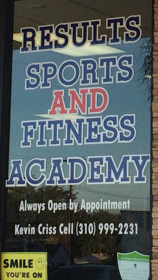 Results Sports and Fitness Academy | 1724 Palos Verdes Dr N, Harbor City, CA 90710, USA | Phone: (310) 547-3585