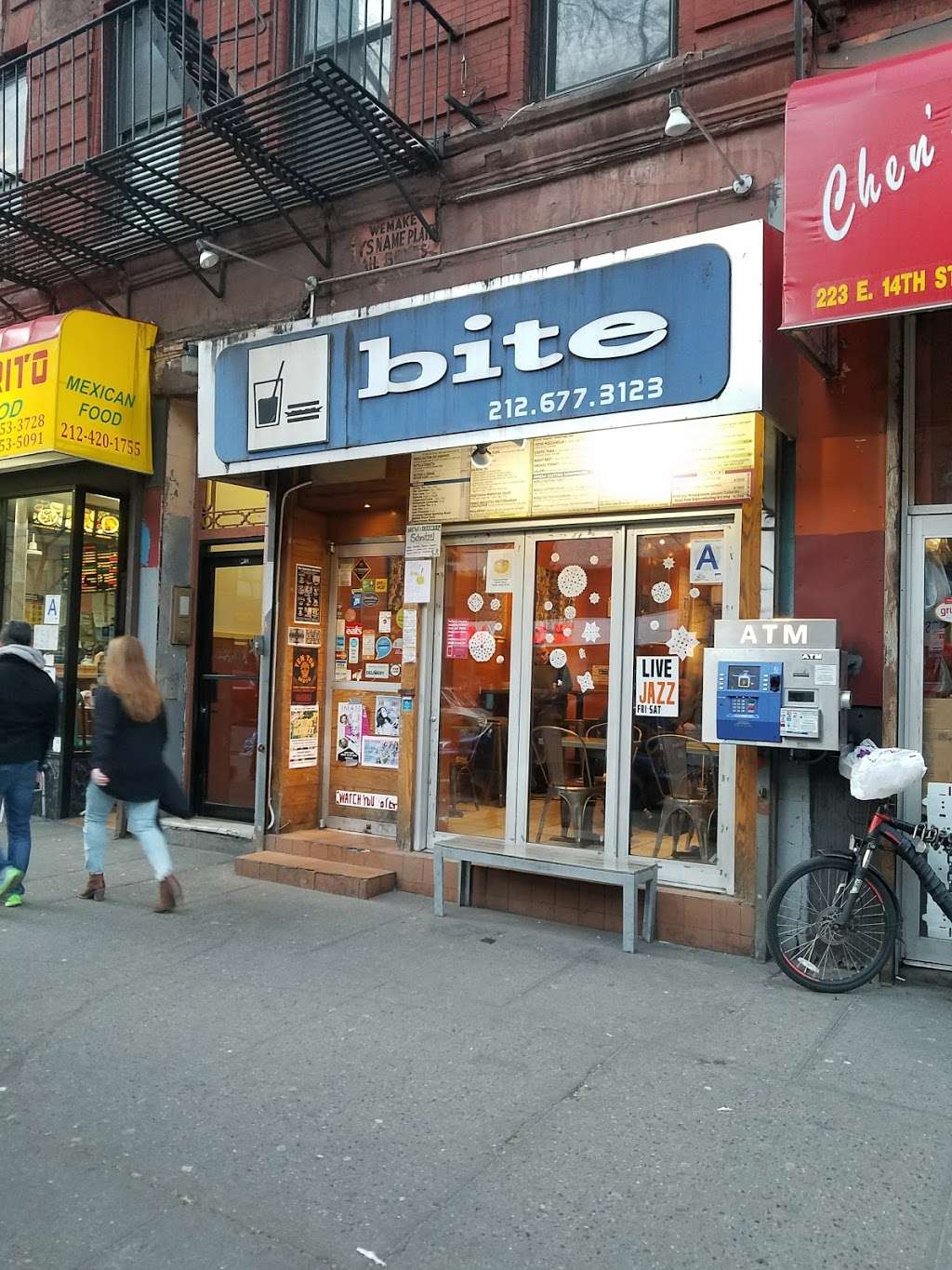 Bite | 211 E 14th St, New York, NY 10003, USA | Phone: (212) 677-3123