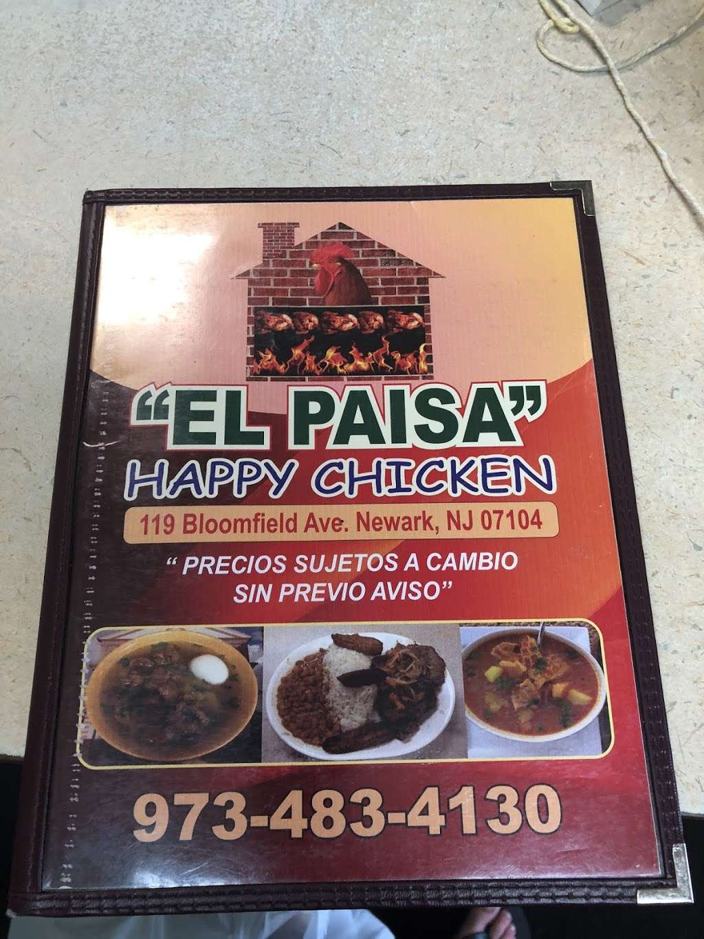 Happy Chicken | 119 Bloomfield Ave, Newark, NJ 07104 | Phone: (973) 483-4130