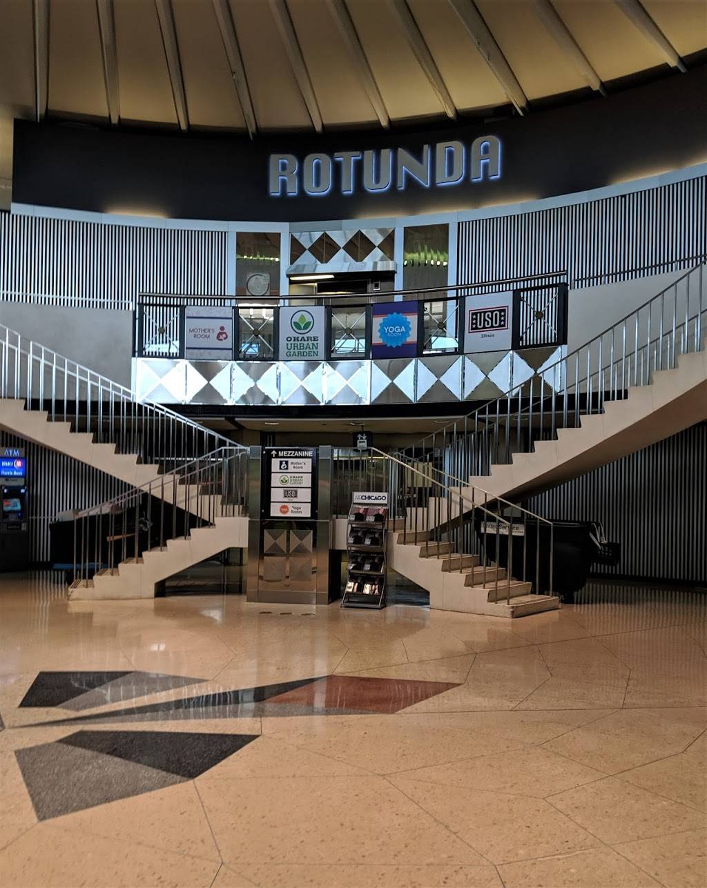 Rotunda Tower Garden | OHare Airport Terminal 3, Rotunda, Mezzanine Level, Chicago, IL 60666, USA | Phone: (800) 832-6352
