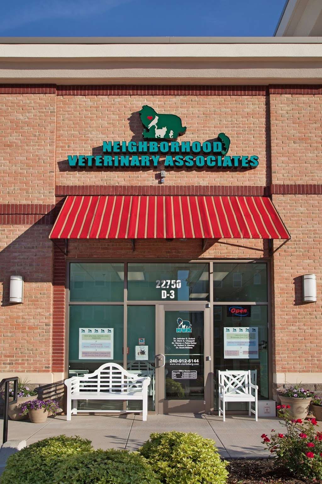 Neighborhood Veterinary Associates -NVA | 22750 Newcut Rd Suite D-3, Clarksburg, MD 20871, USA | Phone: (240) 912-6144