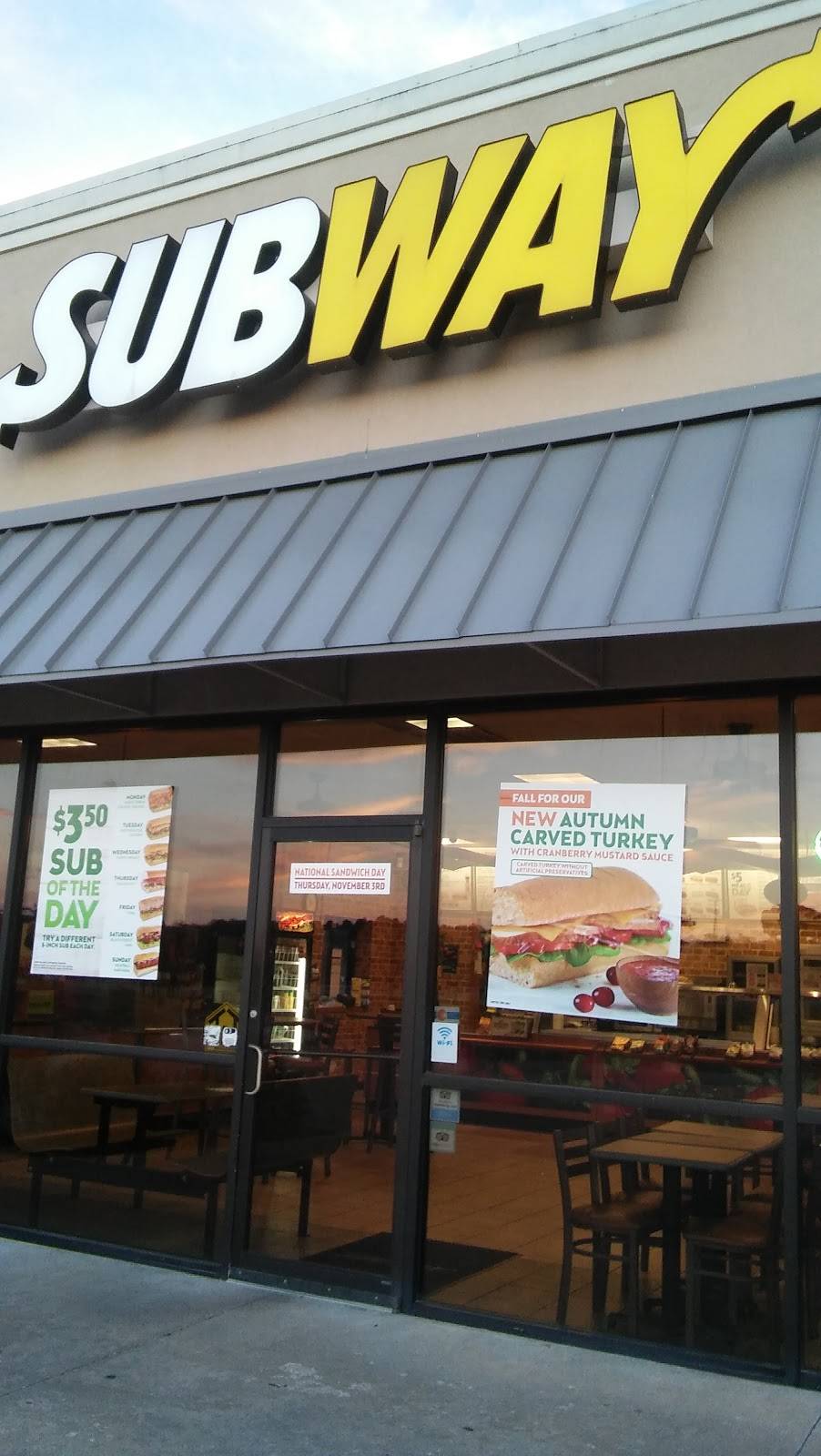 Subway | 1221 New Sapulpa Rd, Sapulpa, OK 74066, USA | Phone: (918) 227-4441