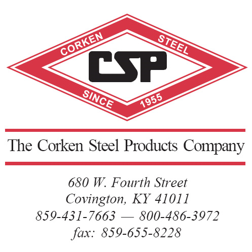 Corken Steel Products Company | 320 Crescent Ave #1208, Covington, KY 41011, USA | Phone: (859) 431-7663