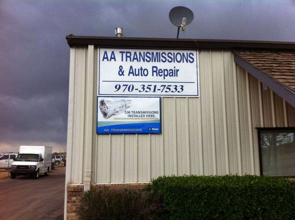 A A Transmissions & Auto Repair | 3022 1st Ave A, Greeley, CO 80631, USA | Phone: (970) 351-7533
