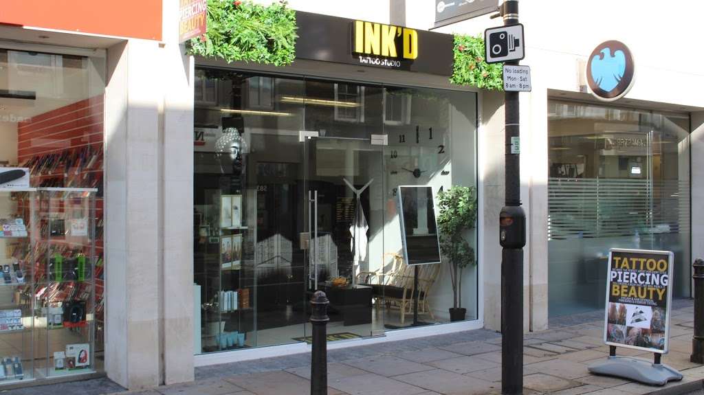 INKD london Tattoos, Piercings & Beauty | 20 Fulham Broadway, Fulham, London SW6 1AA, UK | Phone: 07376 420006