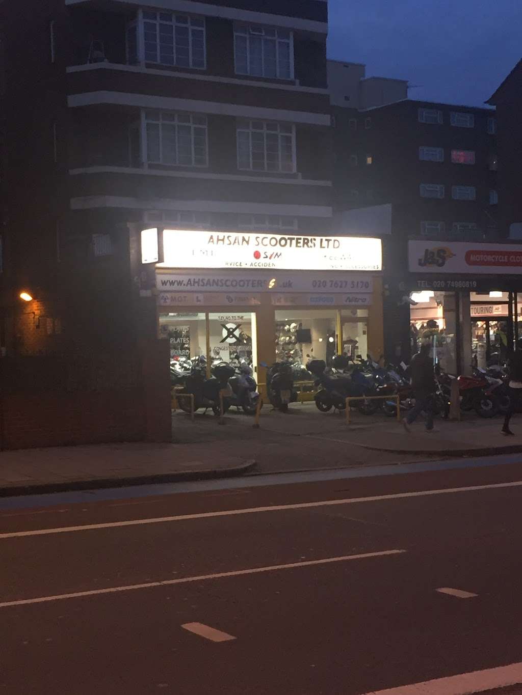 Ahsan Scooters | 322 Clapham Rd, Clapham, London SW9 9AJ, UK | Phone: 020 7627 5170