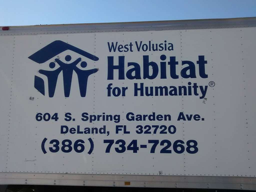 West Volusia Habitat For Humanity in DeLand | 6671, 604 S Spring Garden Ave, DeLand, FL 32720, USA | Phone: (386) 734-7268