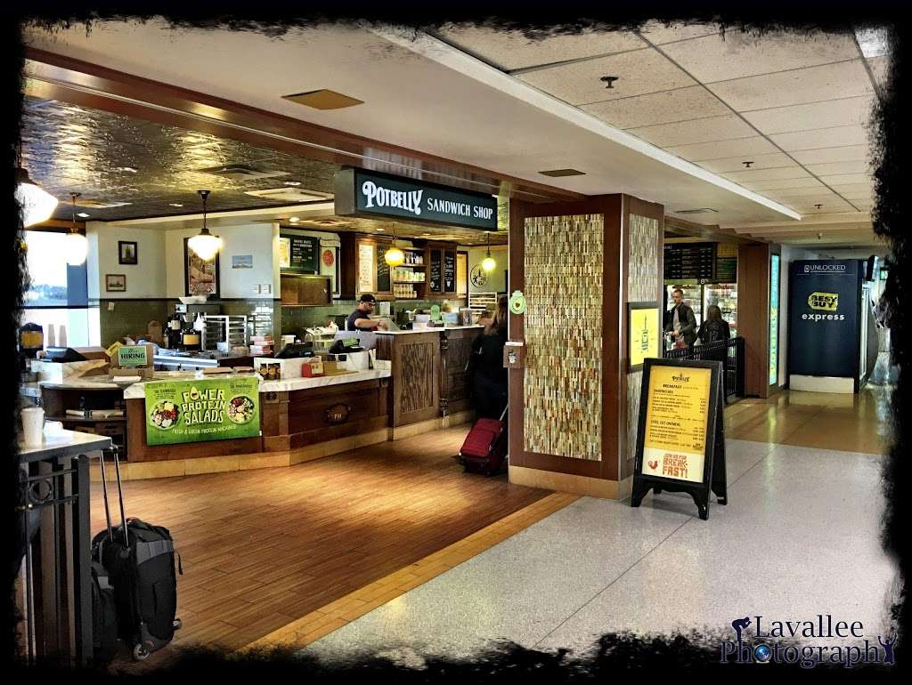 Potbelly Sandwich Shop | 1 Harborside Drive Terminal C Space No 48, Boston, MA 02128, USA | Phone: (617) 874-4047