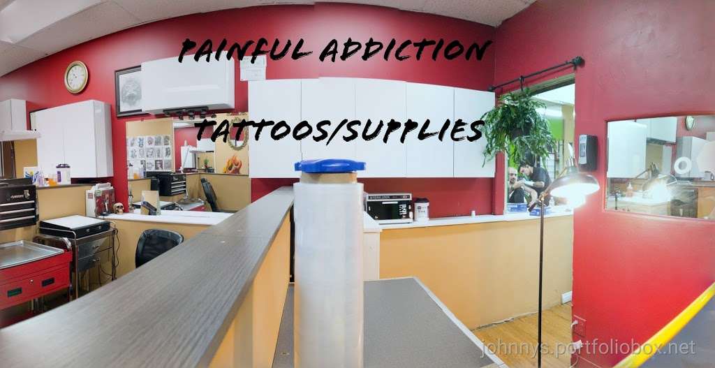 Painful Addiction Tattoos/Supplies | 11723 Saticoy St #C, North Hollywood, CA 91605, USA | Phone: (818) 723-8705