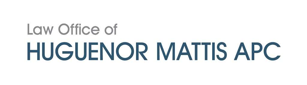 Huguenor Mattis, A.P.C. | 11455 El Camino Real #390, San Diego, CA 92130, USA | Phone: (858) 458-9500