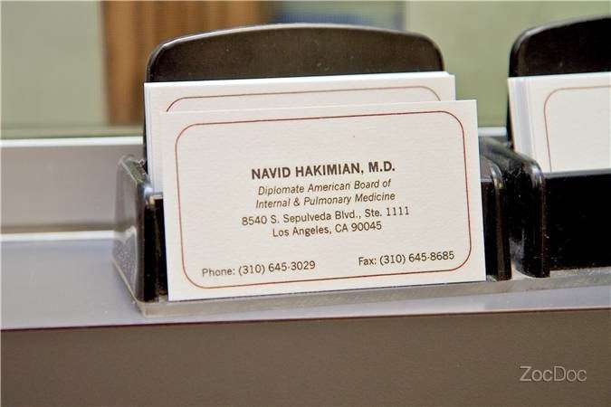 Hakimian Navid MD | 8540 S Sepulveda Blvd #116, Los Angeles, CA 90045, USA | Phone: (310) 645-3029