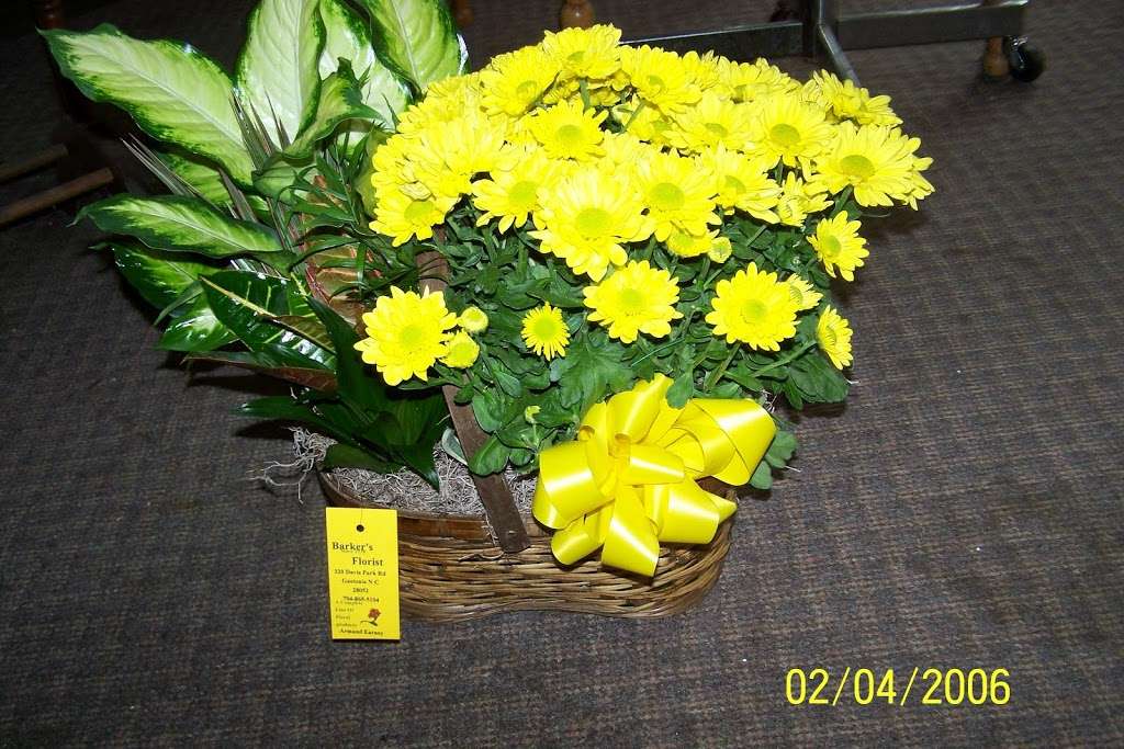 Barkers Florist | 320 Davis Park Rd, Gastonia, NC 28052, USA | Phone: (704) 865-5104