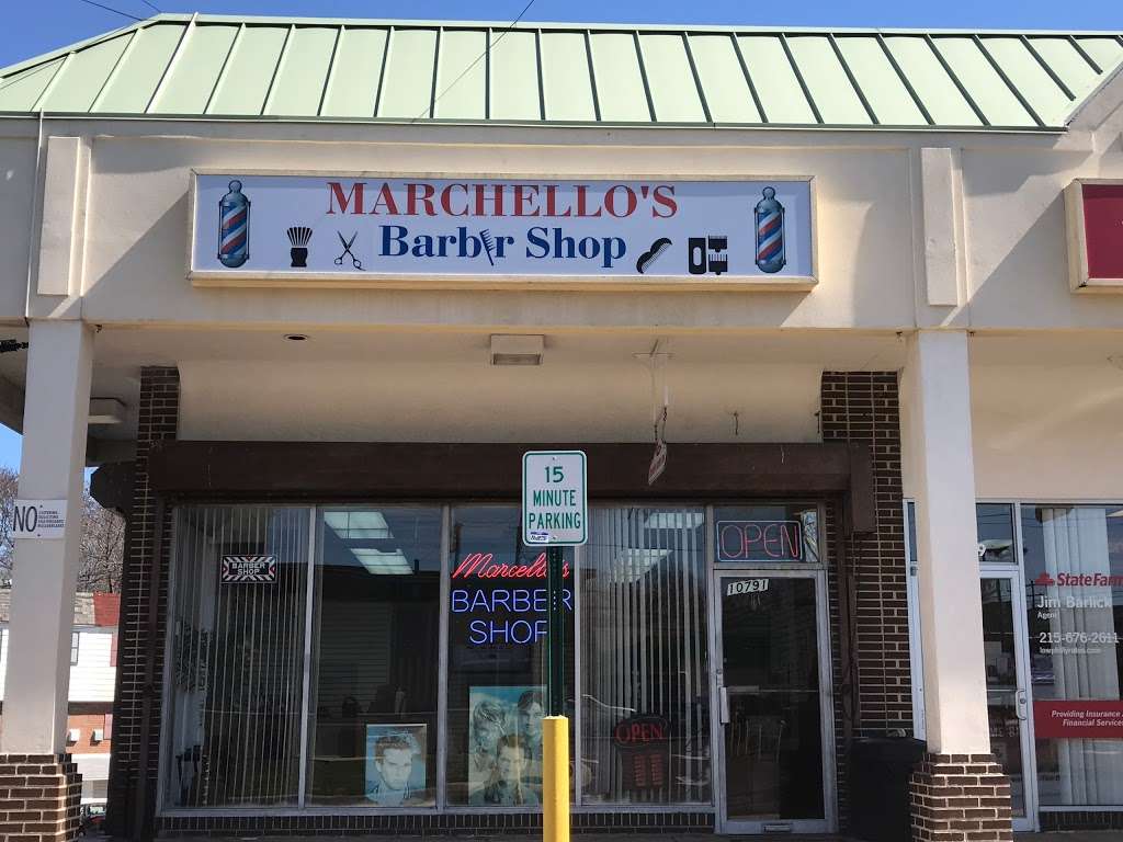 Marchellos barber shop | 10791 Bustleton Ave, Philadelphia, PA 19116, USA | Phone: (267) 916-1586