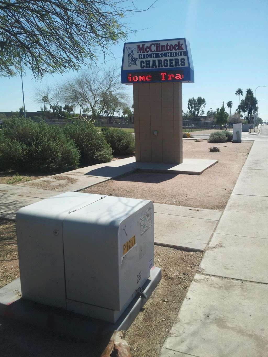 McClintock High School | 1830 E Del Rio Dr, Tempe, AZ 85282, USA | Phone: (480) 839-4222