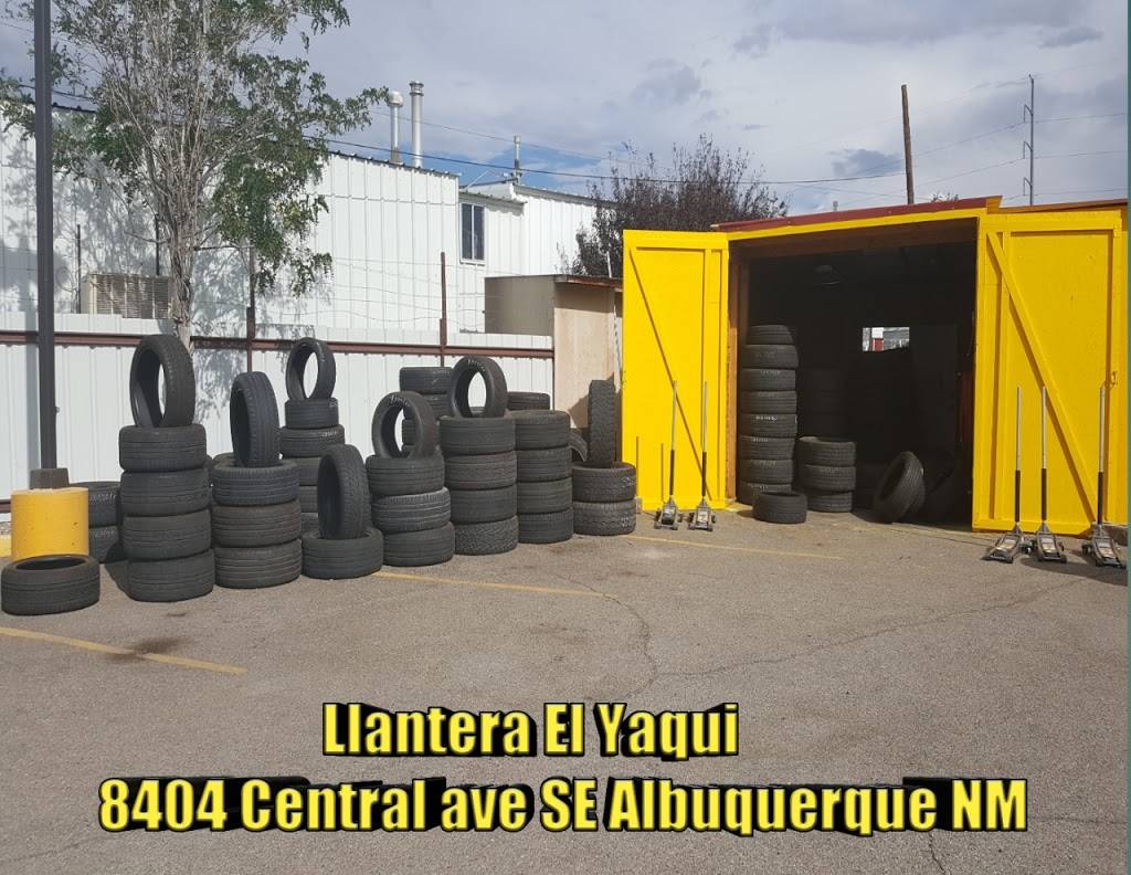 Llantera El Yaqui | 8404 Central Ave SE, Albuquerque, NM 87108, USA | Phone: (505) 385-0196