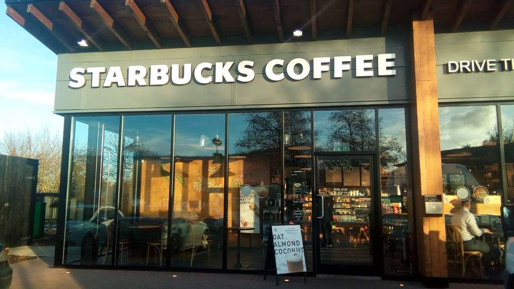 Starbucks Coffee | M11 Motorway, Junction 8 Old Dunmow Road, Bishops Stortford CM23 5QZ, UK | Phone: 01279 653388