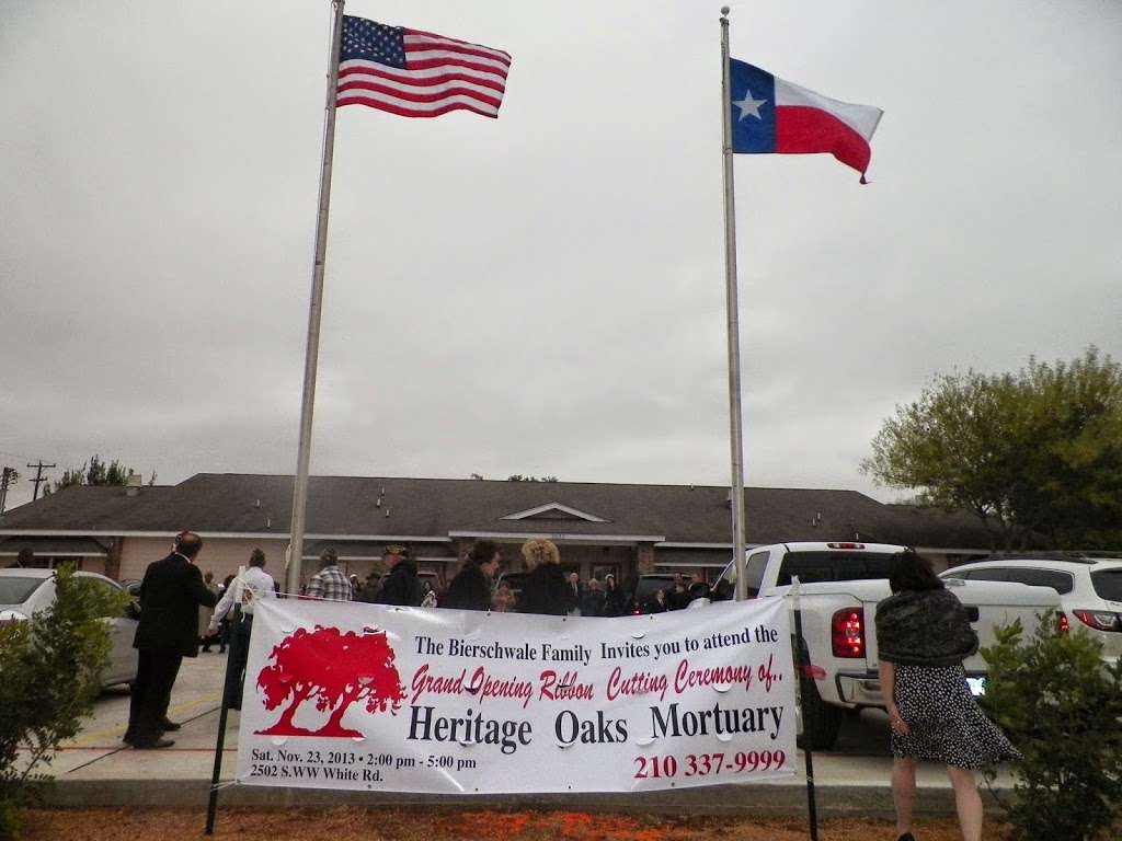 Bierschwale Family Heritage Oaks Mortuary | 2502 S WW White Rd, San Antonio, TX 78222, USA | Phone: (210) 337-9999