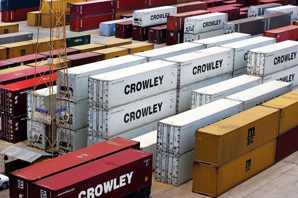 Crowley Liner & Logistics - Terminal | 36th Street & Delaware River Rd Pettys Island, Pennsauken Township, NJ 08110, USA | Phone: (856) 966-5800