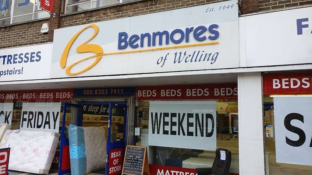 Benmores Beds | 45-47 Bellegrove Rd, Welling DA16 3PB, UK | Phone: 020 8303 7411