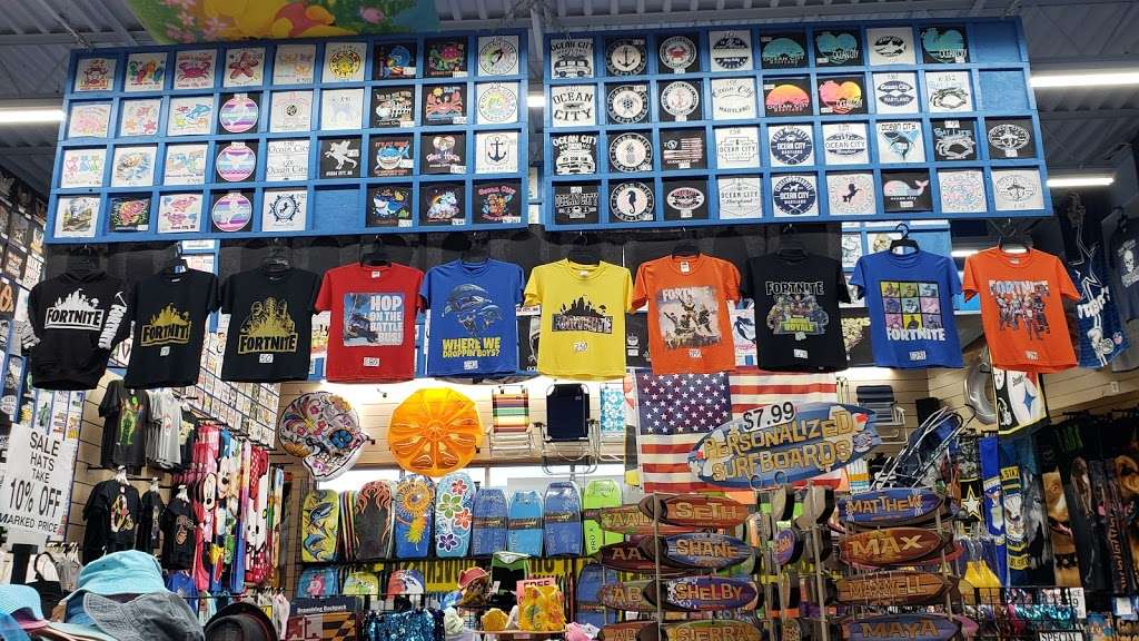 T-Shirt Factory | 6201 Coastal Hwy, Ocean City, MD 21842, USA | Phone: (410) 520-0470