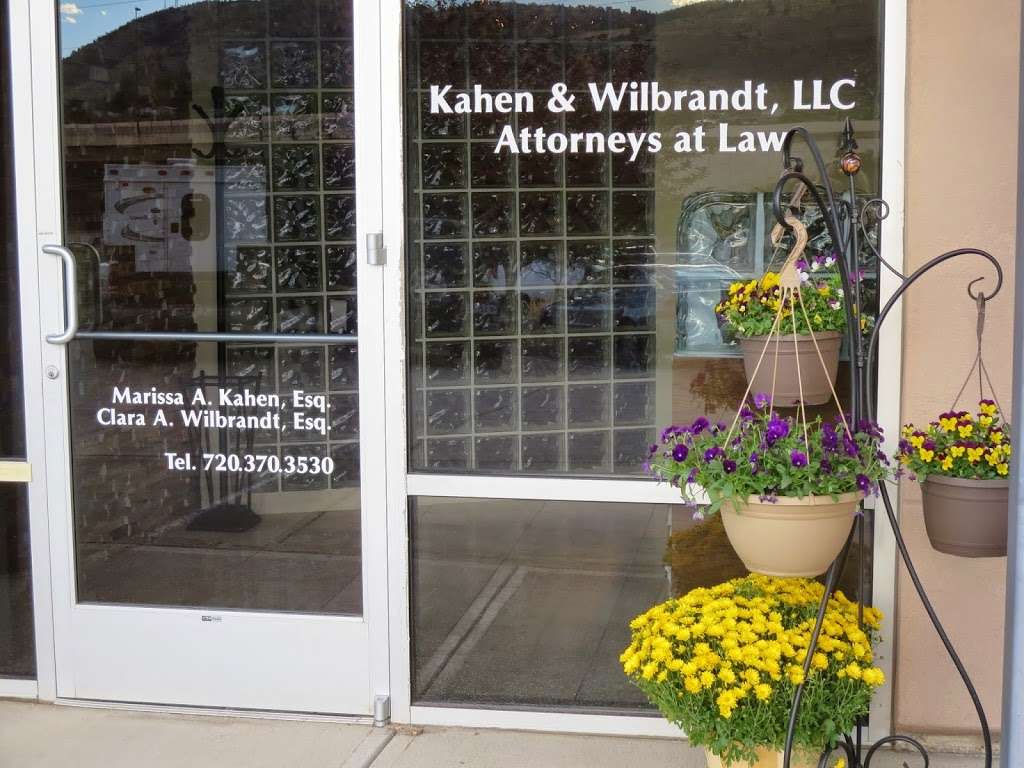 Kahen & Wilbrandt, LLC | 651 Corporate Cir #106, Golden, CO 80401, USA | Phone: (720) 370-3530