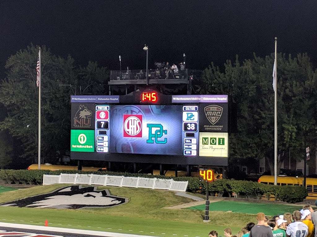 Huskie Stadium | 1425 W Lincoln Hwy, DeKalb, IL 60115, USA | Phone: (815) 752-6800