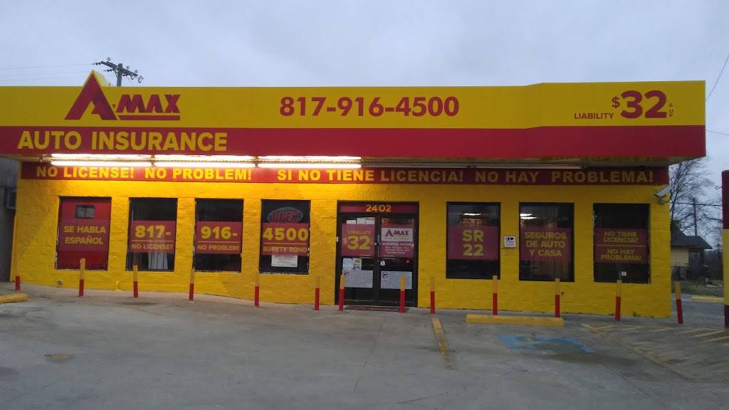 A-Max Auto Insurance | 2402 NE 28th St, Fort Worth, TX 76106, USA | Phone: (817) 916-4500