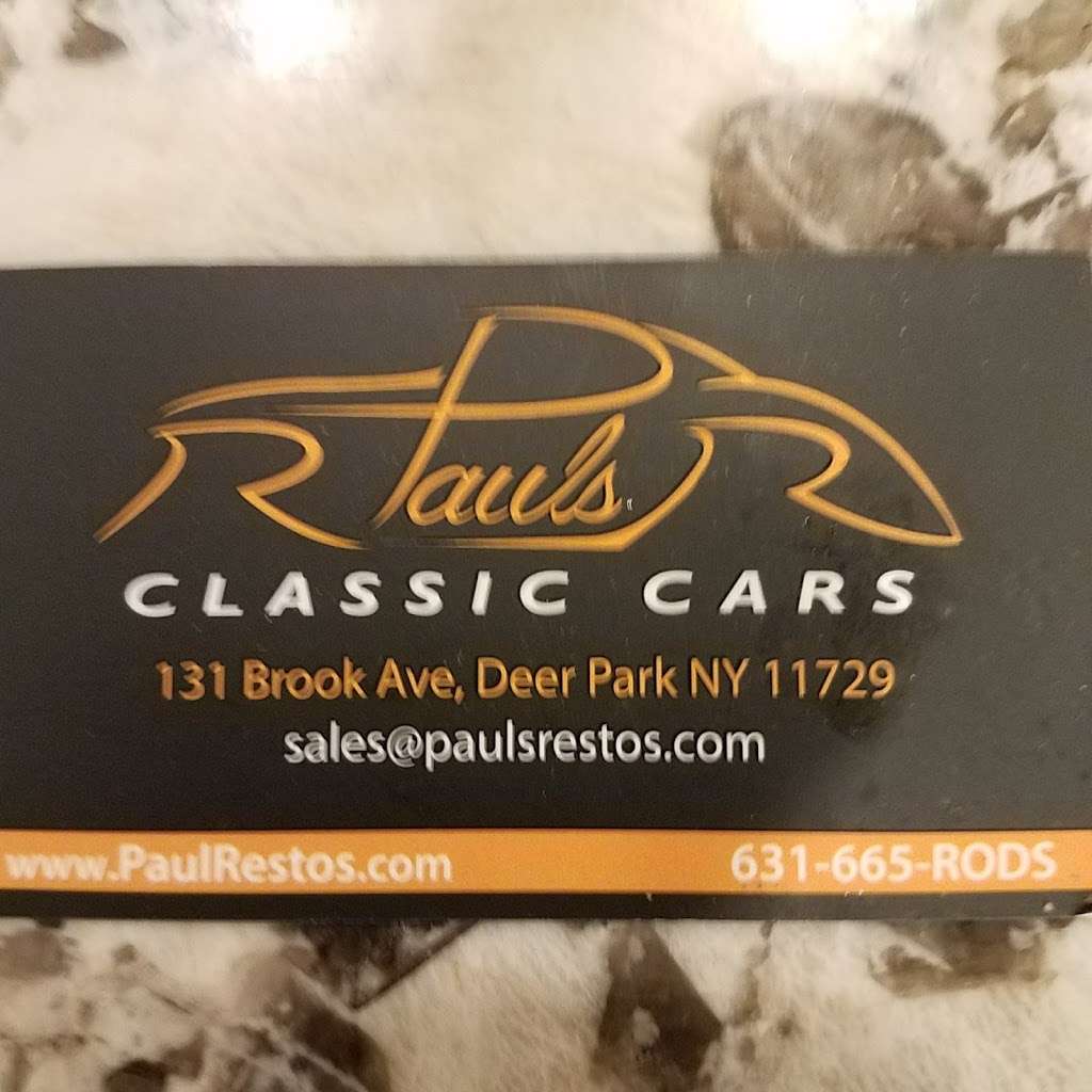 Pauls Classic Car Sales | 131 Brook Ave, Deer Park, NY 11729, USA | Phone: (631) 242-0346