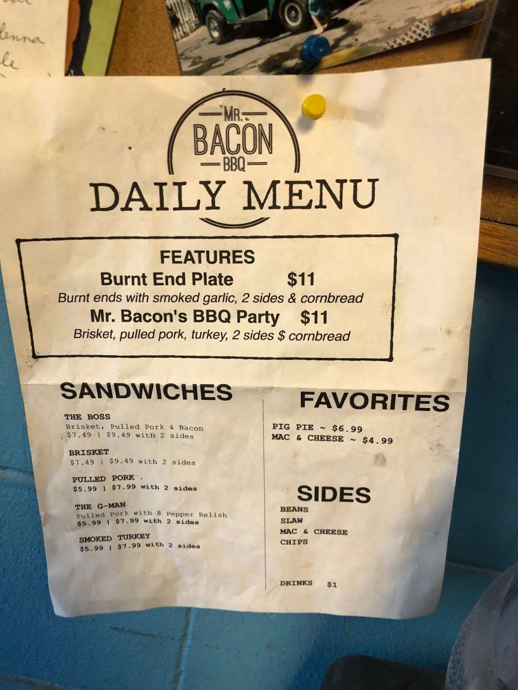 Mr Bacon BBQ | 624 N 2nd St, Lawrence, KS 66044, USA | Phone: (785) 865-4116