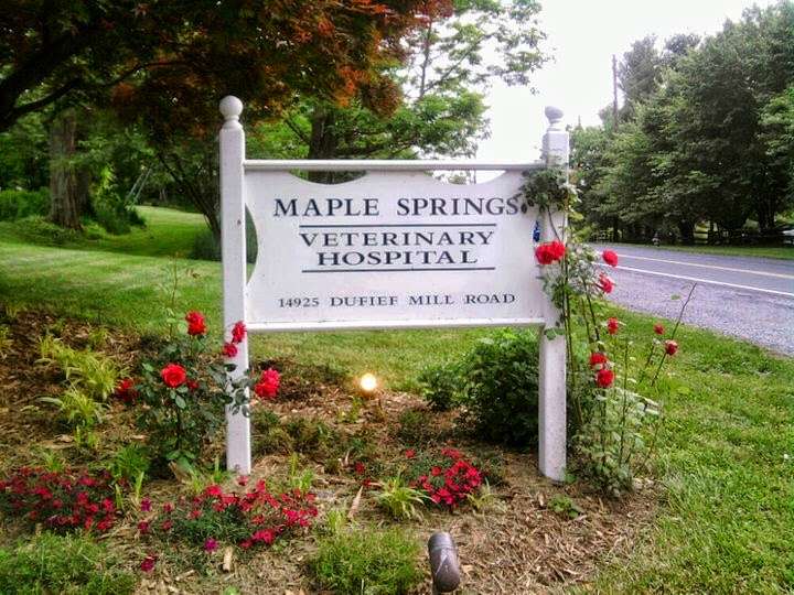 Maple Springs Veterinary Hospital | 14925 Dufief Mill Rd, Gaithersburg, MD 20878, USA | Phone: (301) 424-0373