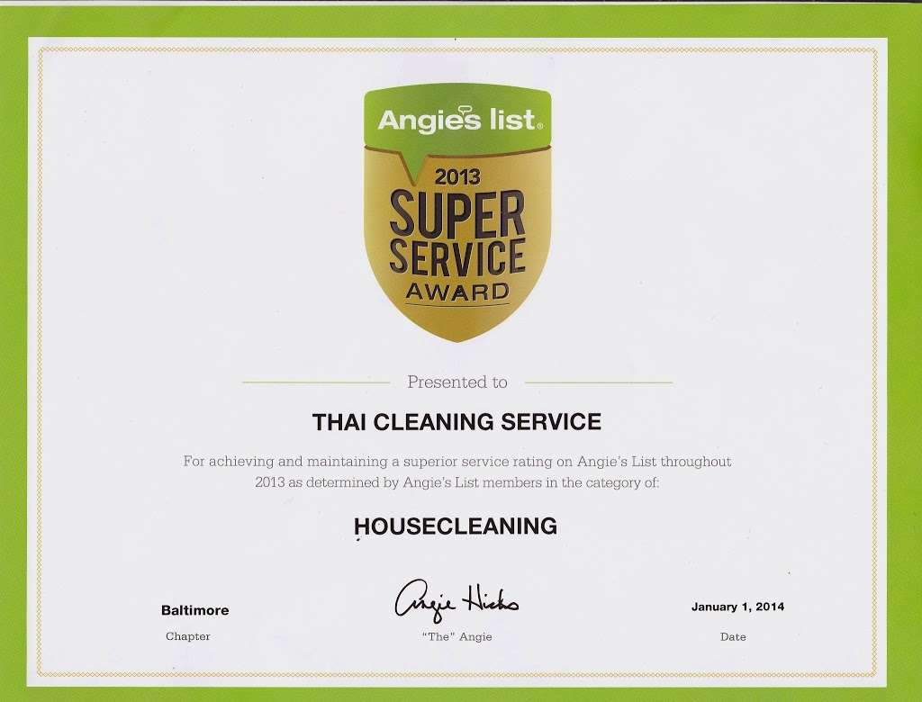 Thai Cleaning Service | 400 Larkspur Dr, Joppa, MD 21085, USA | Phone: (410) 864-8561