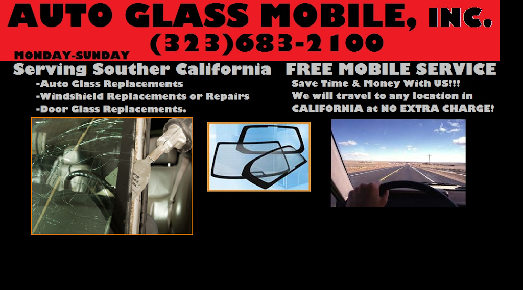 Auto Glass Mobile | 1610 Artesia Blvd #14, Gardena, CA 90248, USA | Phone: (323) 683-2100