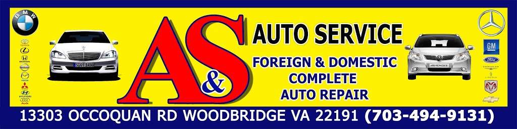 A&S Auto Service | 13303 Occoquan Rd, Woodbridge, VA 22191 | Phone: (703) 494-9131
