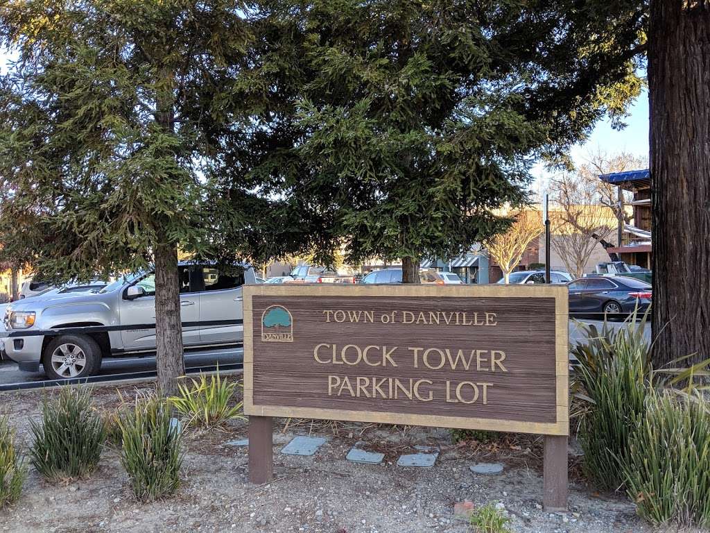 ClockTower Municipal Parking Lot | Railroad Ave & W Prospect Ave, Danville, CA 94526 | Phone: (925) 314-3330