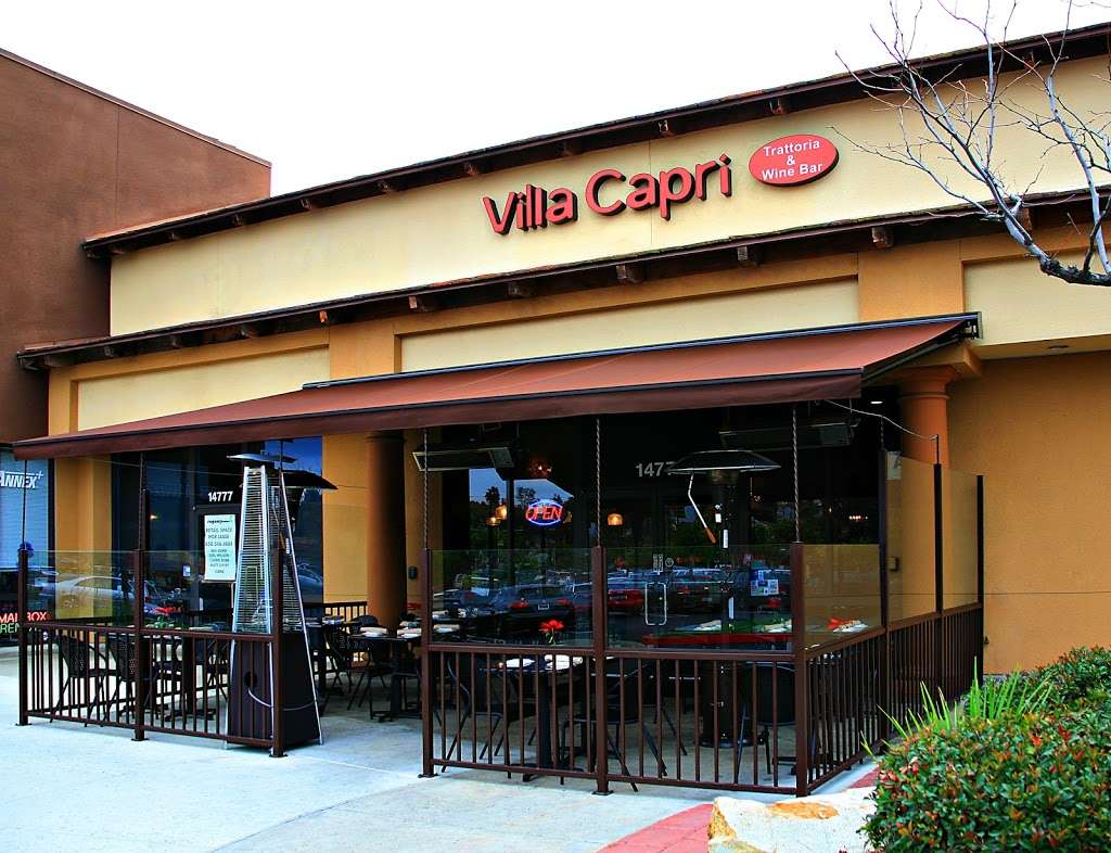 Villa Capri Trattoria & Wine Bar | 14771 Pomerado Rd, Poway, CA 92064, USA | Phone: (858) 391-9400