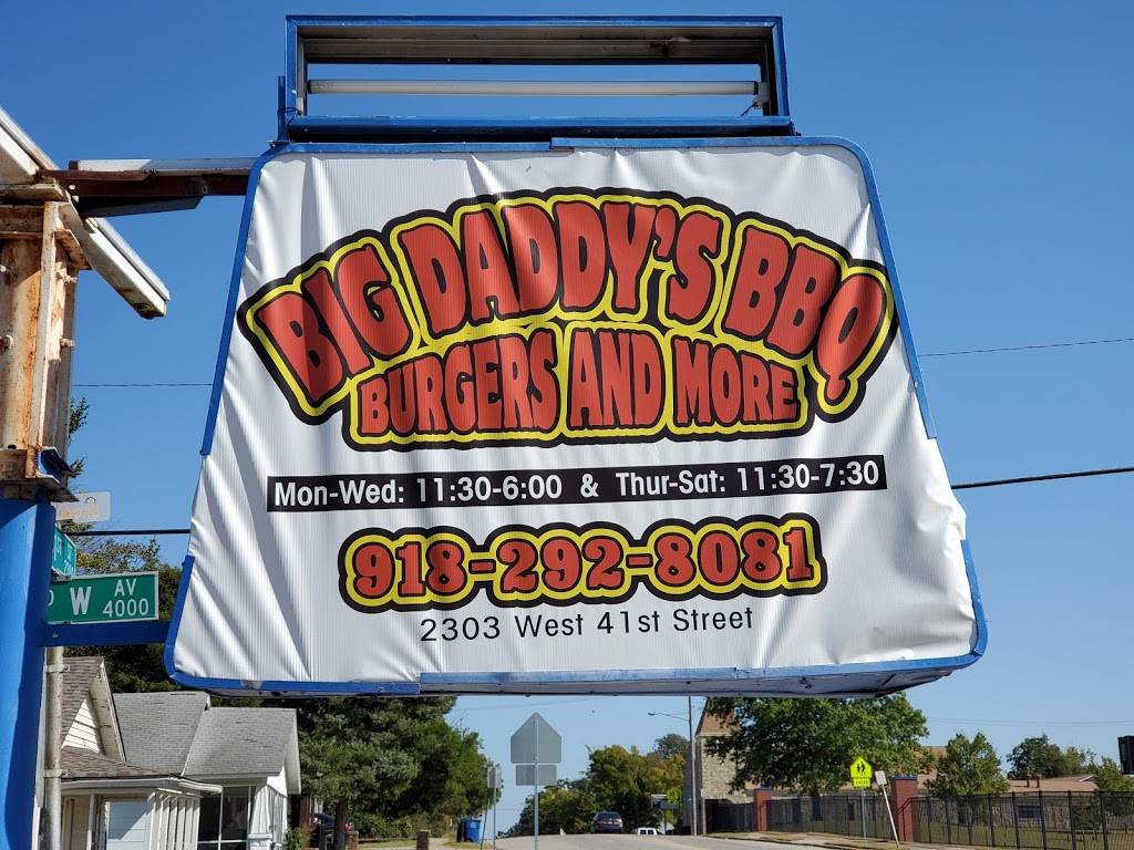 Big Daddys Barbeque | 2303 W 41st St S, Tulsa, OK 74107, USA | Phone: (918) 292-8081