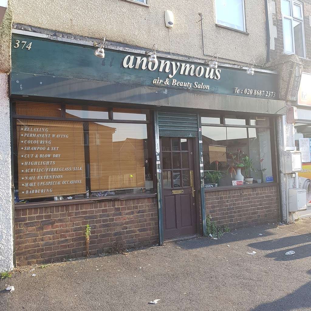 Anonymous Hair Salon | 370A Grove Rd, London, Mitcham CR4 1AB, UK | Phone: 020 8687 2373