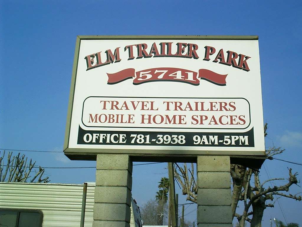 Elm Trailer Park | 5741 Mission Boulevard, Riverside, CA 92509, USA | Phone: (951) 781-3938