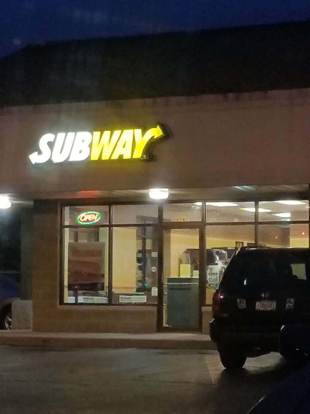 Subway Restaurants | 1167 N Green Bay Rd, Waukegan, IL 60085, USA | Phone: (847) 625-4285
