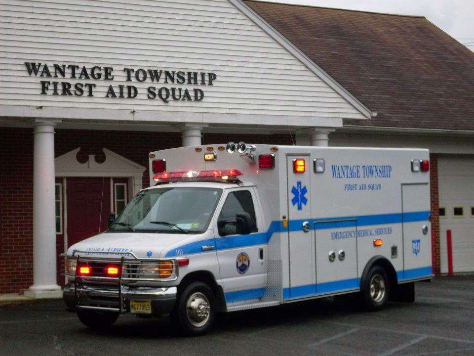 Wantage Township First Aid Squad | 888 NJ-23, Wantage, NJ 07461, USA | Phone: (973) 875-9924